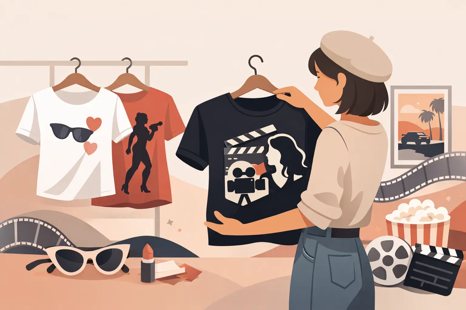 T shirt film culte femme – bien le choisir